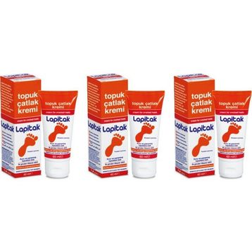 Lapitak Topuk Çatlak Bakım Kremi 3x60 Ml