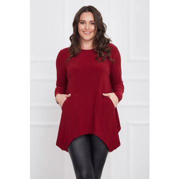 Laranor 17LB9012 Bordo Kadın Bluz