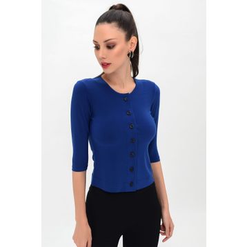 Laranor 19L6596 Saks Kadın Hırka