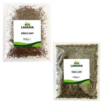 Laraska 200 gr Yeşil Çay ve Kiraz Sapı
