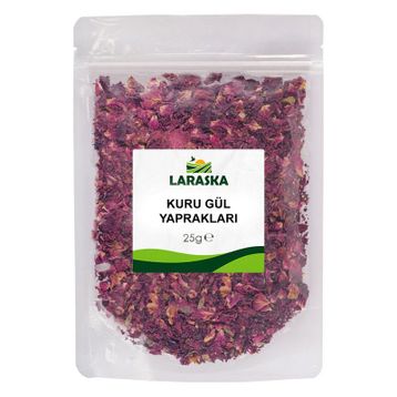 Laraska 25 gr Bordo Kuru Gül Yaprakları