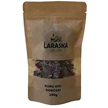 Laraska 250 gr Bordo Kuru Gül Goncası