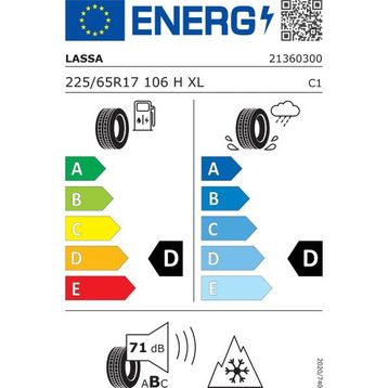 Lassa 225/65 R17 106H XL Multiways Dört Mevsim Lastiği 2025