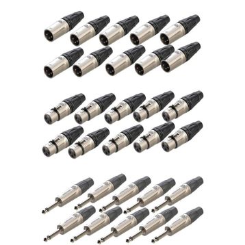 Lastvoice Connection Paket-2 Jak XLR Konnektör Paketi