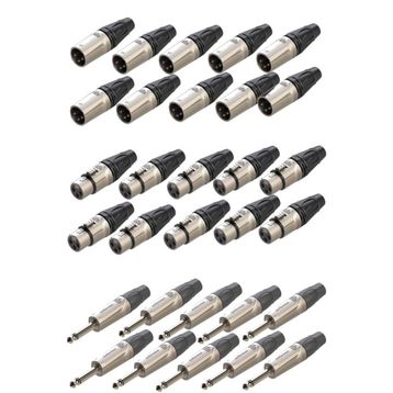Lastvoice Connection Paket-2 Jak XLR Konnektör Paketi