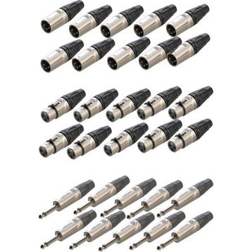 Lastvoice Connection Paket-2 Jak XLR Konnektör Paketi