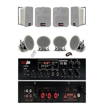 Lastvoice Double Paket-3 Anfili Duvar ve Tavan Hoparlör Seti