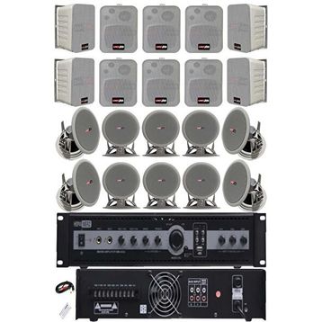 Lastvoice Double Paket-6 Anfili Duvar ve Tavan Hoparlör Seti