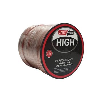 Lastvoice HPS-2075 2x0.75 mm 100 m Ses Hoparlör Kablosu