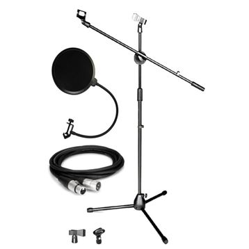 Lastvoice MS06 Shock Mount Pop Filter Mikrofon Standı
