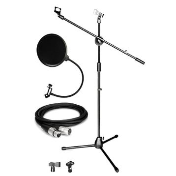 Lastvoice MS06 Shock Mount Pop Filter Mikrofon Standı