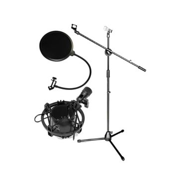 Lastvoice MS06 Shock Mount Pop Filter Mikrofon Standı