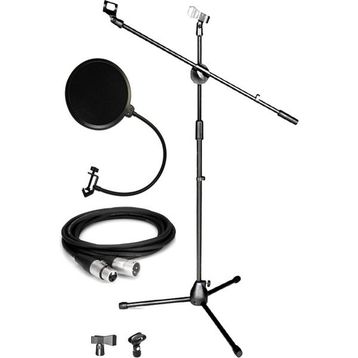 Lastvoice MS06 Shock Mount Pop Filter Mikrofon Standı