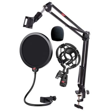 Lastvoice NB39PSMX Shock Mount Pop Filter Sünger Mikrofon Standı