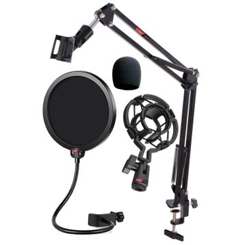 Lastvoice NB39PSMX Shock Mount Pop Filter Sünger Mikrofon Standı