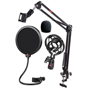 Lastvoice NB39PSMX Shock Mount Pop Filter Sünger Mikrofon Standı
