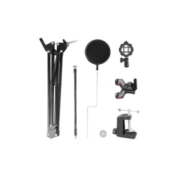 Lastvoice Set 01 + Shock Mount + Pop Filter Mikrofon Standı