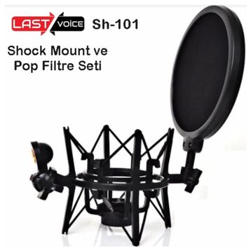 Lastvoice SH-101 Pop Filtreli Shock Mount