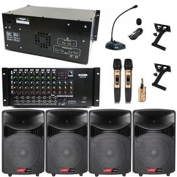 Lastvoice Toplantı ve Konferans Salonu Ses Sistemi Gold Paket