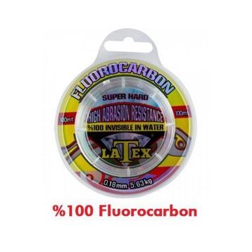 Latex 100 mt 0.30 mm Fluorocarbon Misina
