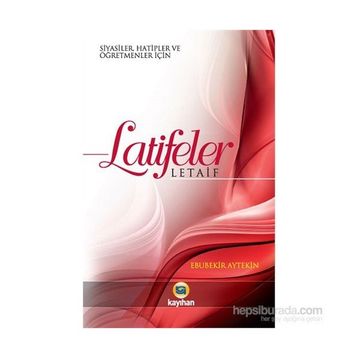 LATIFELER - EBUBEKIR AYTEKIN