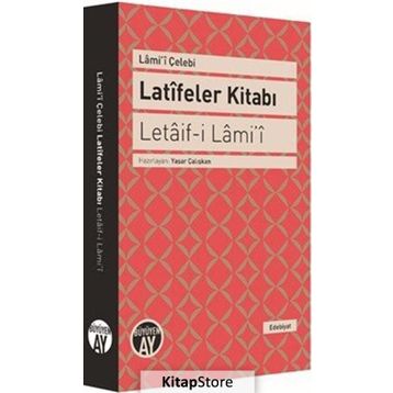 Latifeler Kitabı - Letaif-i Lami’i - Mahmut Lamii Çelebi