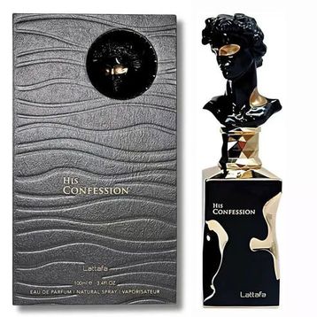 Lattafa His Confession EDP 100 ml Erkek Parfüm