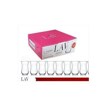 Lav 12 'li Optikli Çay Bardağı