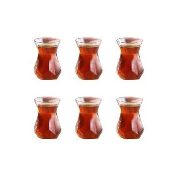 Lav 6 Adet Alya Modern Çay Bardağı