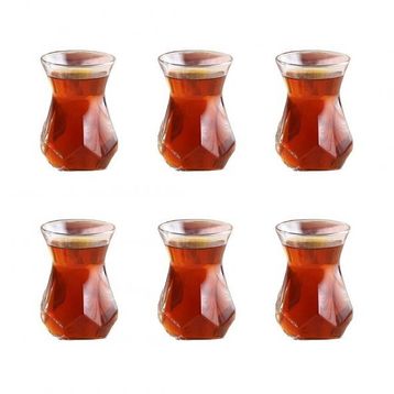Lav 6 Adet Alya Modern Çay Bardağı