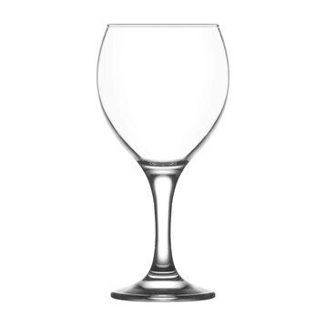 Lav 6'lı 645 cc Misket 590f Goblet Meşrubat Kadehi
