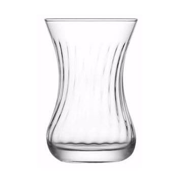 Lav Demet Optikli 6 Adet Çay Bardağı