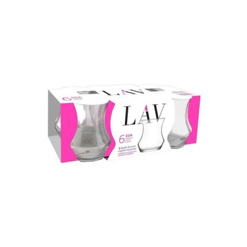Lav Eda 6'lı Çay Bardağı