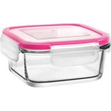 Lav Fresco FRS227 Pembe 375 cc Kilitli Saklama Kabı