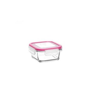 Lav Fresco FRS227 Pembe 375 cc Kilitli Saklama Kabı