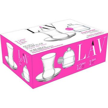 Lav İnci 12 Parça Çay Seti