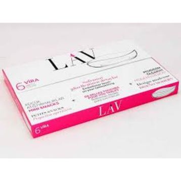 Lav VIR251 6'lı Cam Kase Seti