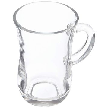Lav Yudum 6'lı Kulplu Çay Bardağı