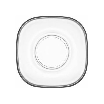 Lav ZEN277 6'lı Cam Çay Tabağı Seti