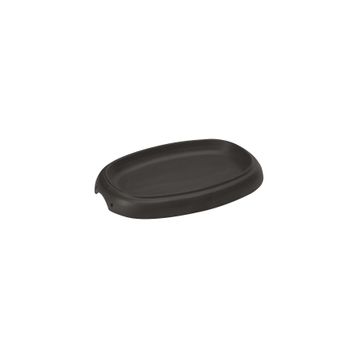 Lava 12x19 cm Siyah Döküm Oval Fajita Tabağı Ölçü