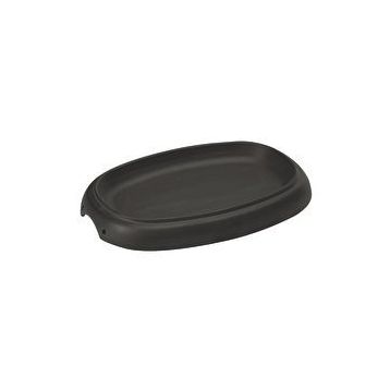 Lava 12x19 cm Siyah Döküm Oval Fajita Tabağı Ölçü