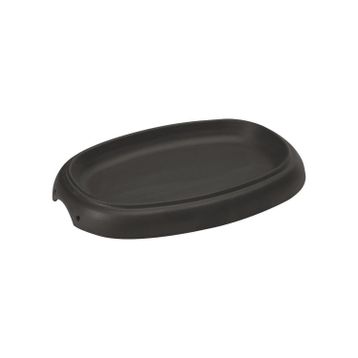 Lava 12x19 cm Siyah Döküm Oval Fajita Tabağı Ölçü