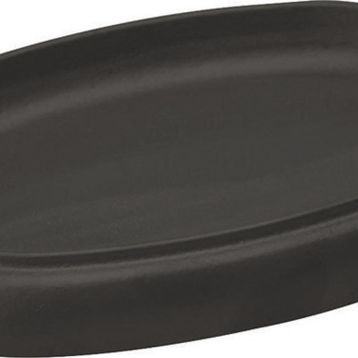 Lava 12x19 cm Siyah Döküm Oval Fajita Tabağı Ölçü