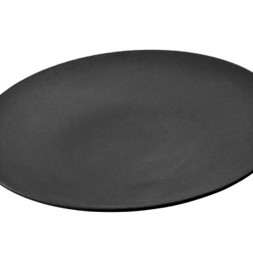 Lava 21 cm Siyah Döküm Yuvarlak Servis Tabağı