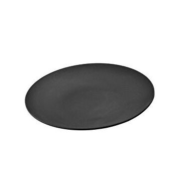 Lava 21 cm Siyah Döküm Yuvarlak Servis Tabağı