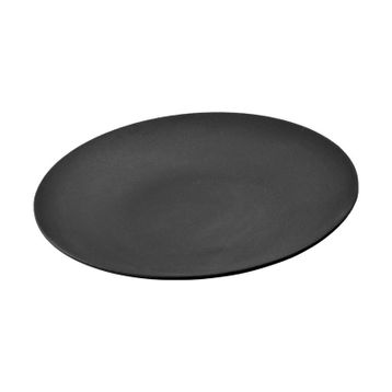 Lava 21 cm Siyah Döküm Yuvarlak Servis Tabağı