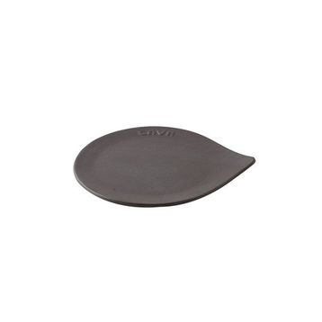 Lava 21 cm Siyah Döküm Yuvarlak Servis Tabağı