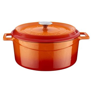 Lava 28 cm Turuncu Döküm Tencere