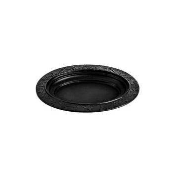 Lava 28x20 cm Siyah Döküm Oval Döner Kebap Tabağı