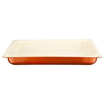 Lava 32x53 cm Turuncu Döküm Dikdörtgen 1/1 Gastronomi Küvet
